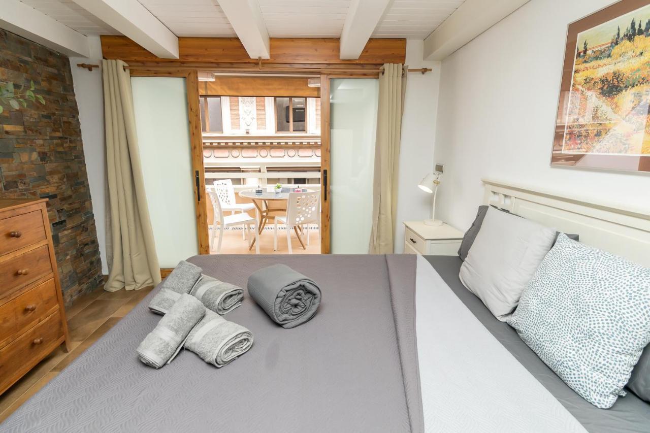 Loft Con Terraza Centro Valenciaアパートメント エクステリア 写真